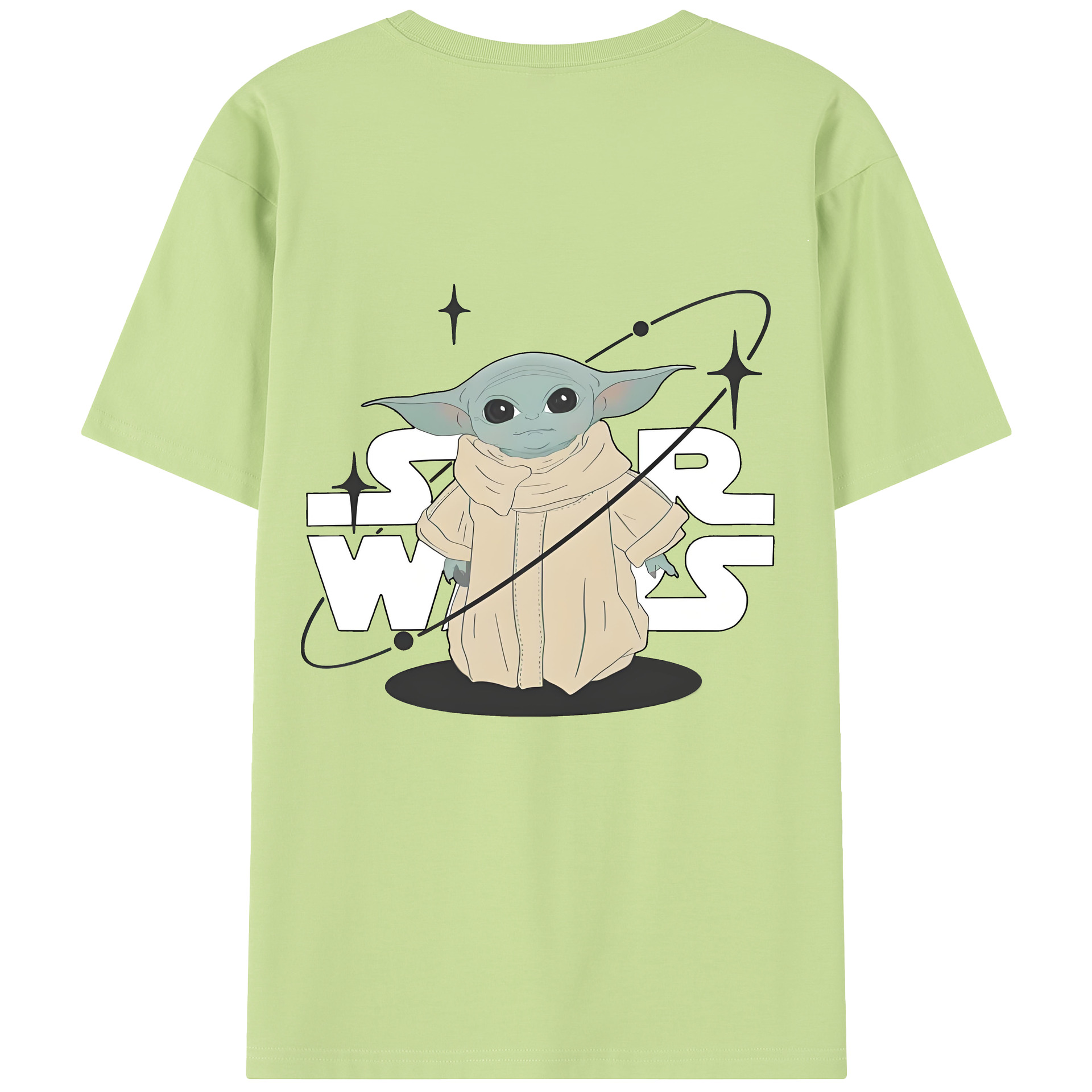 （画像用） スター・ウォーズ Star Wars 綿100％半袖Tシャツ（背面プリント）